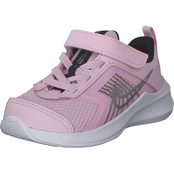 Nike Downshifter 11 CZ3967, Halbschuhe (Kinder), Kinder, pink foam/metallic silver-blac