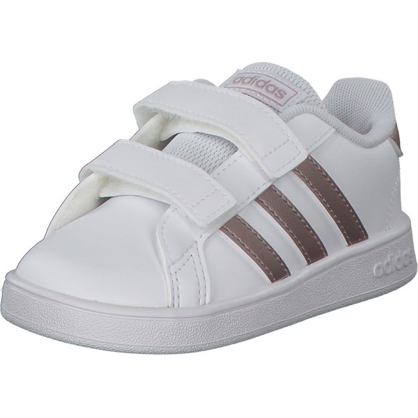 Adidas Core Grand Court I, Sneakers Low, Kinder, Weiß (FTWWHT)