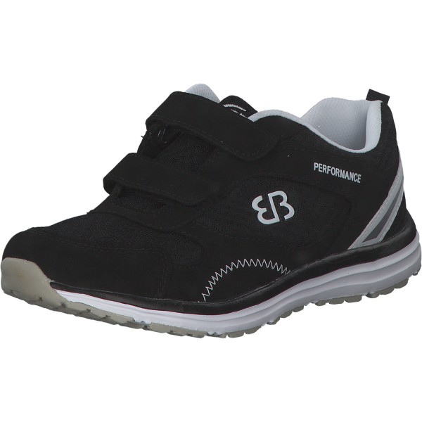 EB-Sport 121028, Sneakers Low, Herren, schwarz/weiss