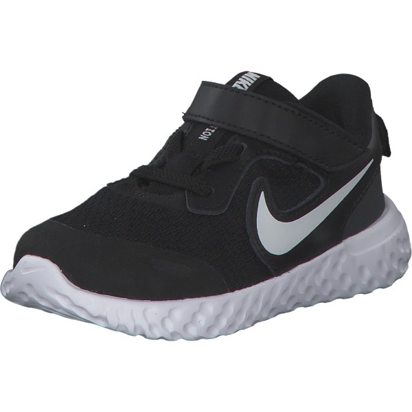 Nike Revolution 5 BQ5673, Sneakers Low, Kinder, Schwari Weiß