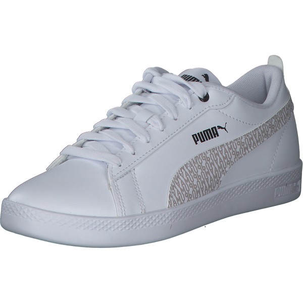 Puma Smash Wns v2 Mono 387637, Sneakers Low, Damen, Weiß